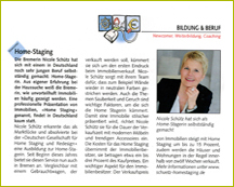 Nicole Schütze Homestaging - Die Immobilie wertsteigernd präsentieren